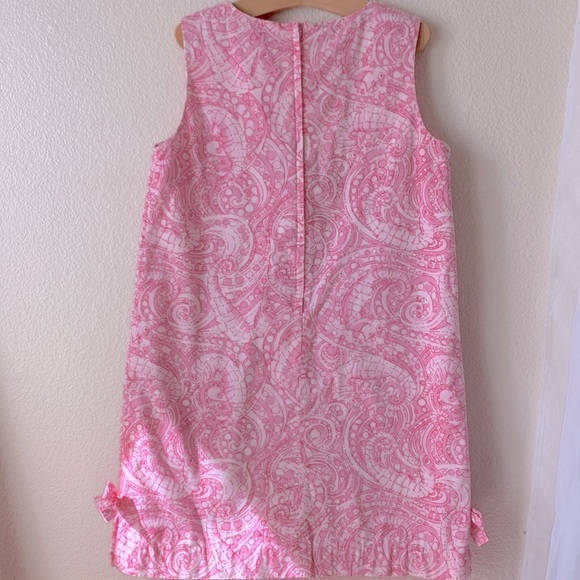 Lilly Pulitzer Little Lilly Shift Dress In Hibiscus Pin - Picture 2 of 9